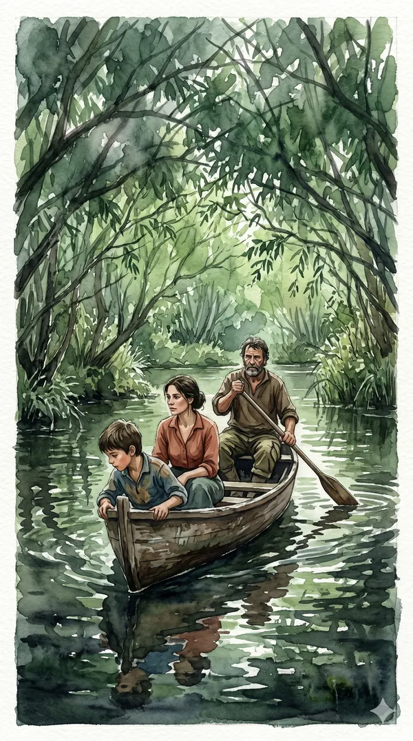 Lámina de La distancia del agua