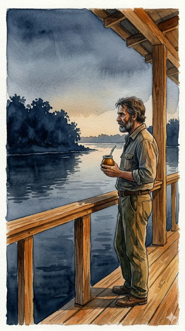 Lámina de La distancia del agua