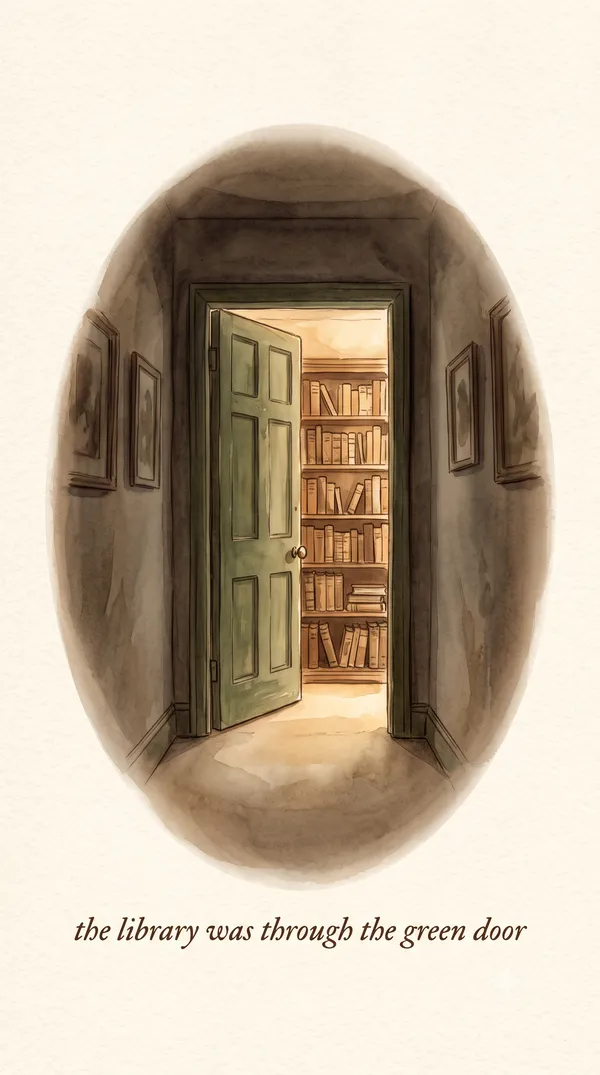 Lámina The Green Door, de The Obligation of Silence